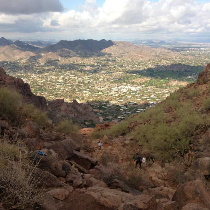 Camelback Mountain, Phoenix, AZ. Near Echo Canyon Summit Trail