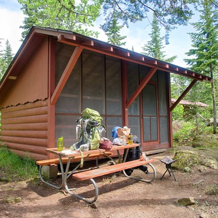 Rock Harbor Campground Near Rock Harbor Trail