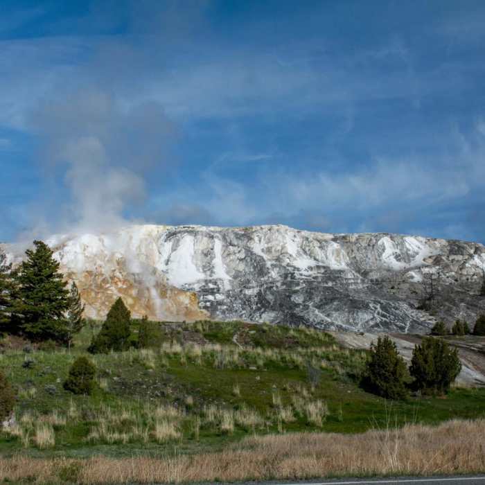 Near Mammoth Hot Springs
