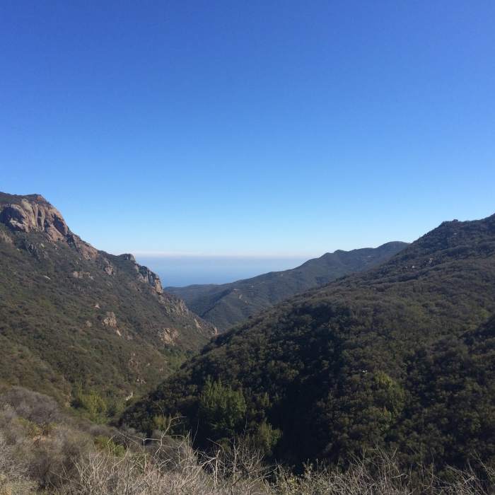 View Near Backbone Trail: Kanan to Zuma Ridge