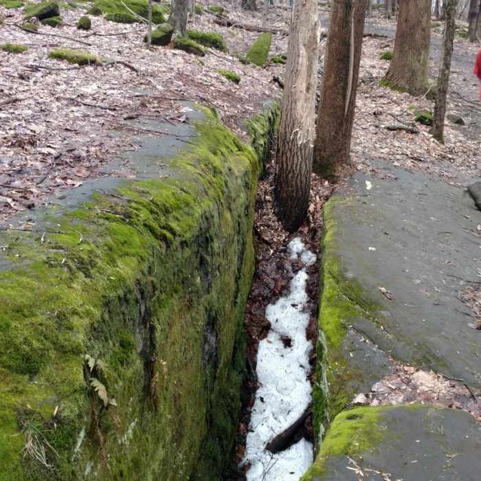 Sandstone ledges Near Ledges Trail