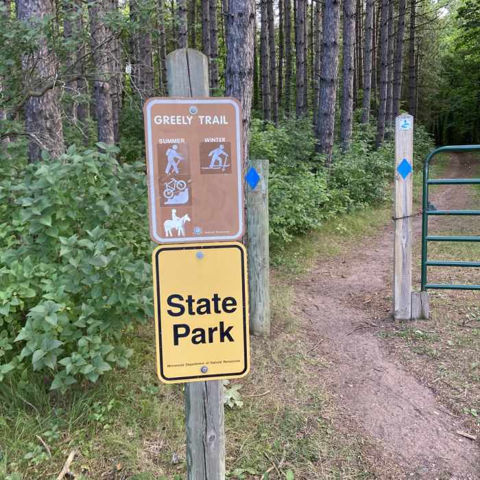 Near Greely Creek Trail