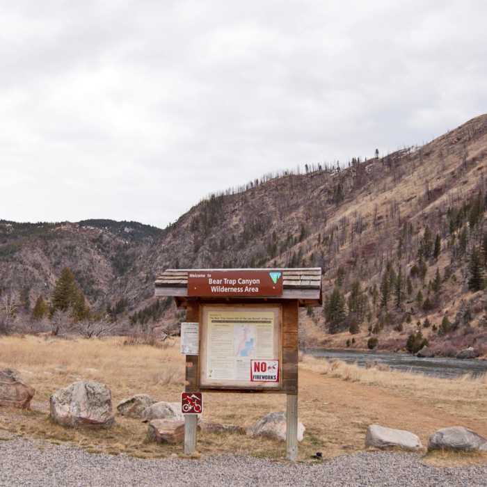 Near Bear Trap Canyon