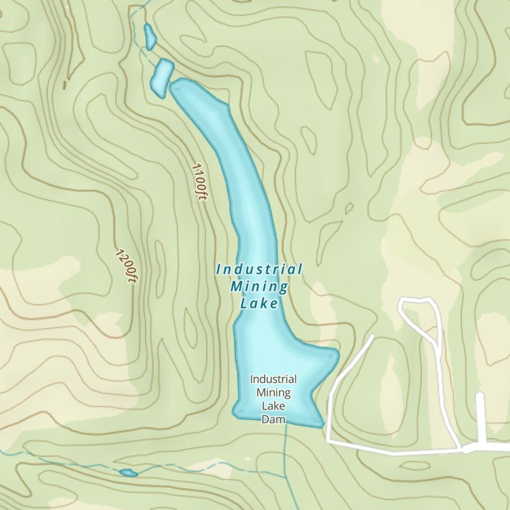 Industrial Mining Lake