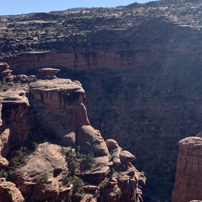 Near Hunter Canyon Trail Out and Back