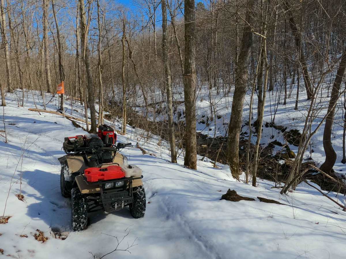 Sutton Bluff ATV 7 North - SB 7 trail photo
