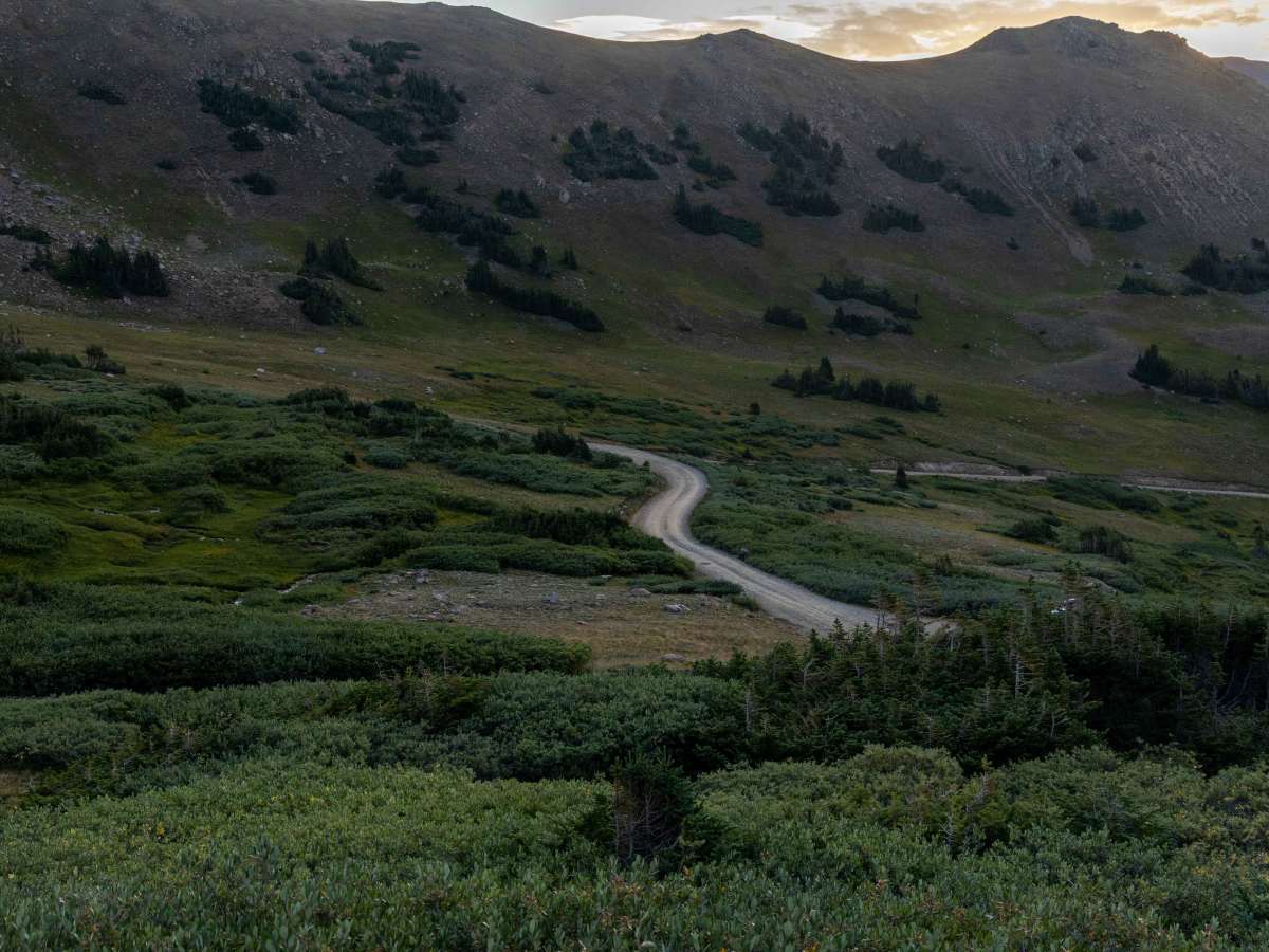 Jones Pass trail photo