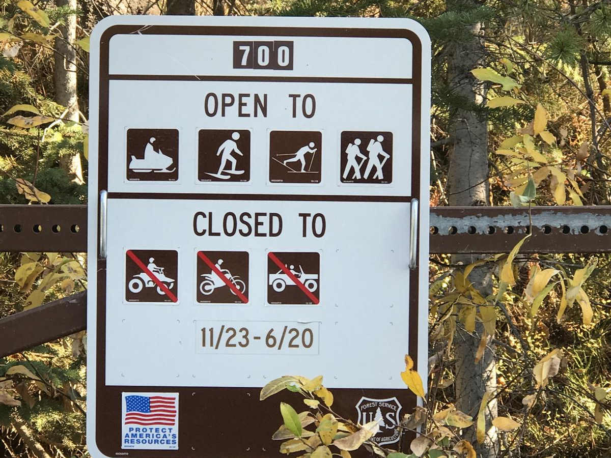 Muddy Pass & Piney Guard Station trail photo