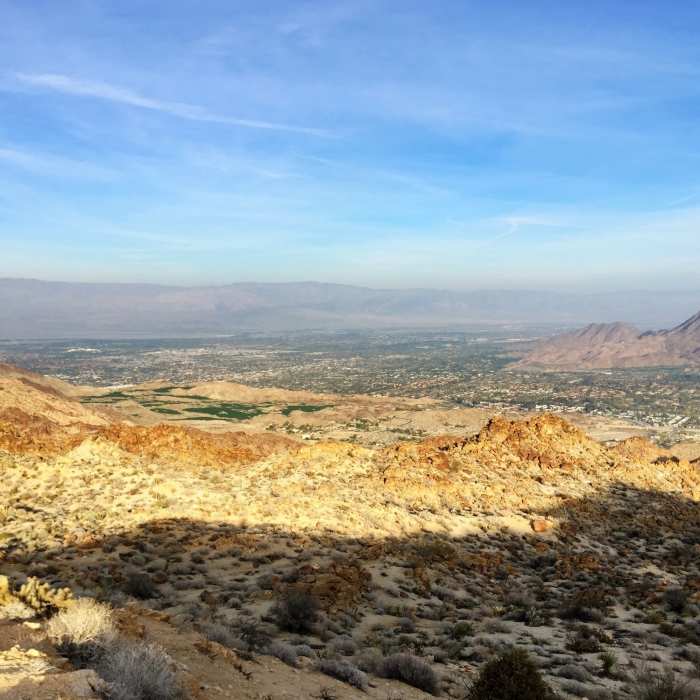 Near Art Smith Trail to Cathedral Canyon