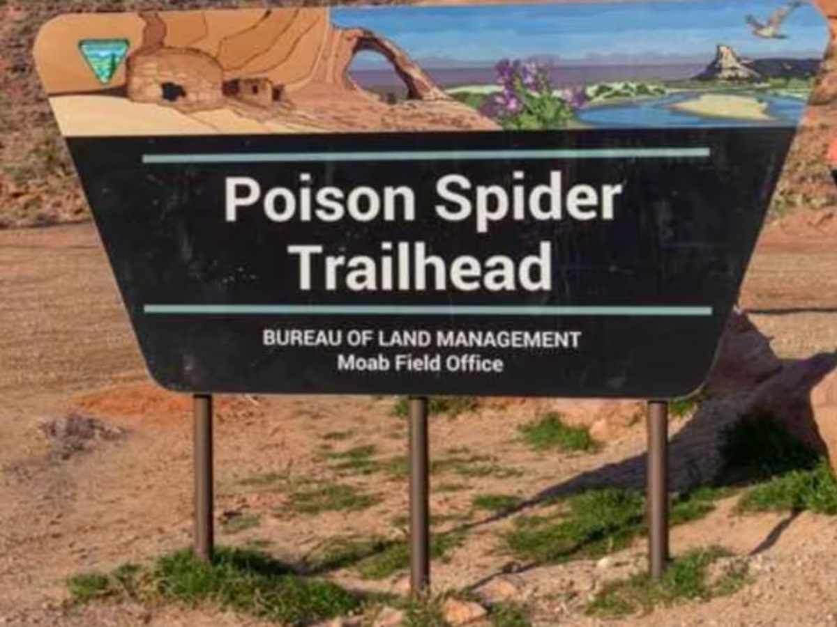 Poison Spider Mesa trail photo