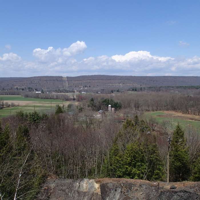 Looking northwest Near Lenape Ridge Loop