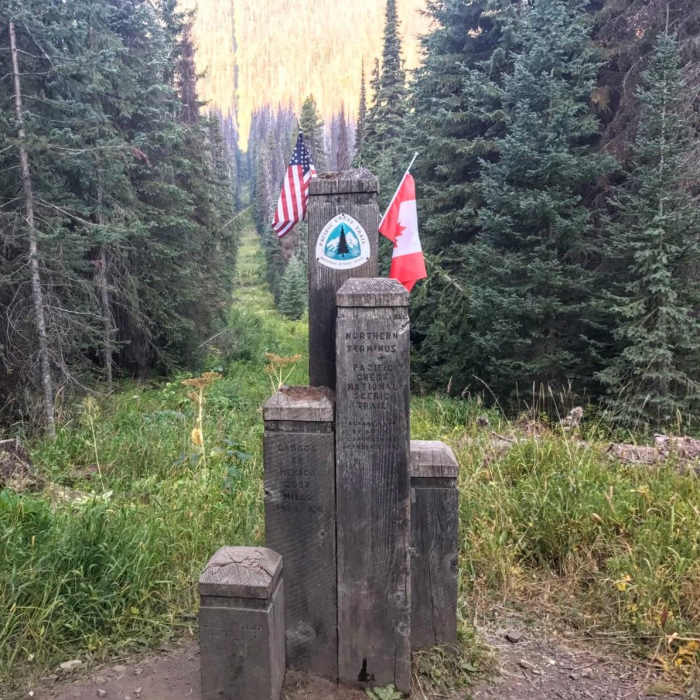 Near Pacific Crest Trail: Harts Pass to Northern Terminus