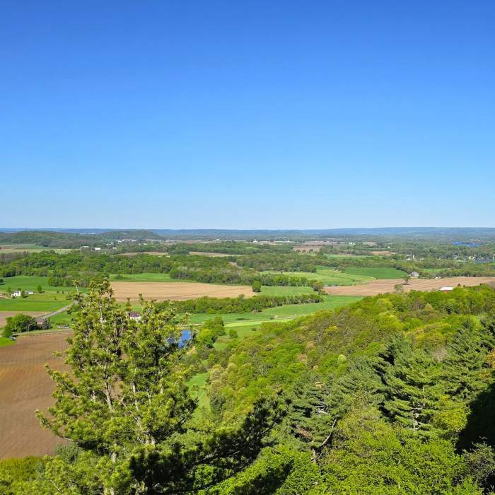 Gibraltar Rock Near Ice Age Trail: Gibraltar Rock