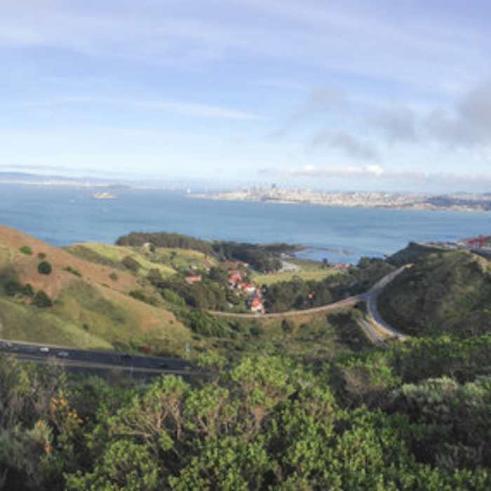 Near Golden Gate Bridge Overlook Out-and-Back