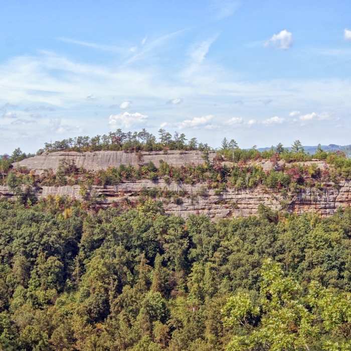 Cruise Liner Rock from Star Gap Trail Near Star Gap Ridge