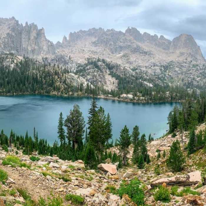 Near Redfish creek - Baron Creek Trail #101 Near Redfish creek - Baron Creek Trail #101