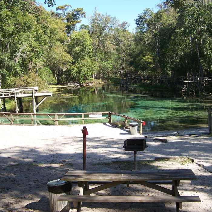 Gilchrist Blue Spring (Gilchrist County, FL) Near Ruth B. Kirby Gilchrist Blue Springs State Park
