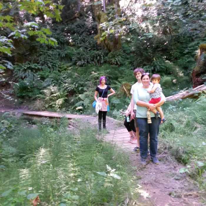 Near Lower Sandy River Trail