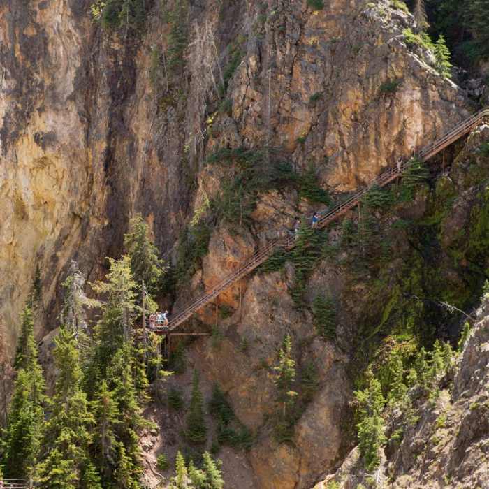 Near Artist Point to Uncle Tom's Trail