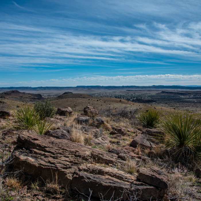 Desert View Near Skyline Drive Trail