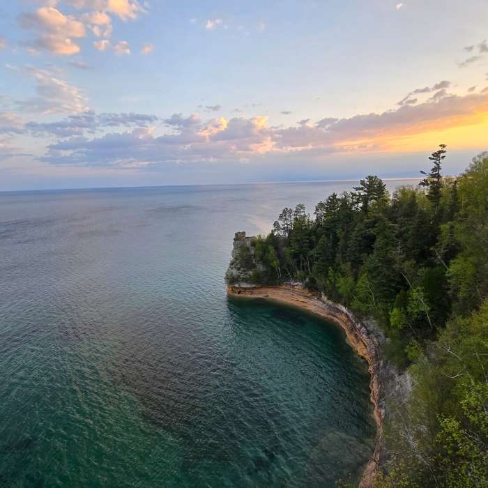 Miners Castle Near Miners Castle Overlook