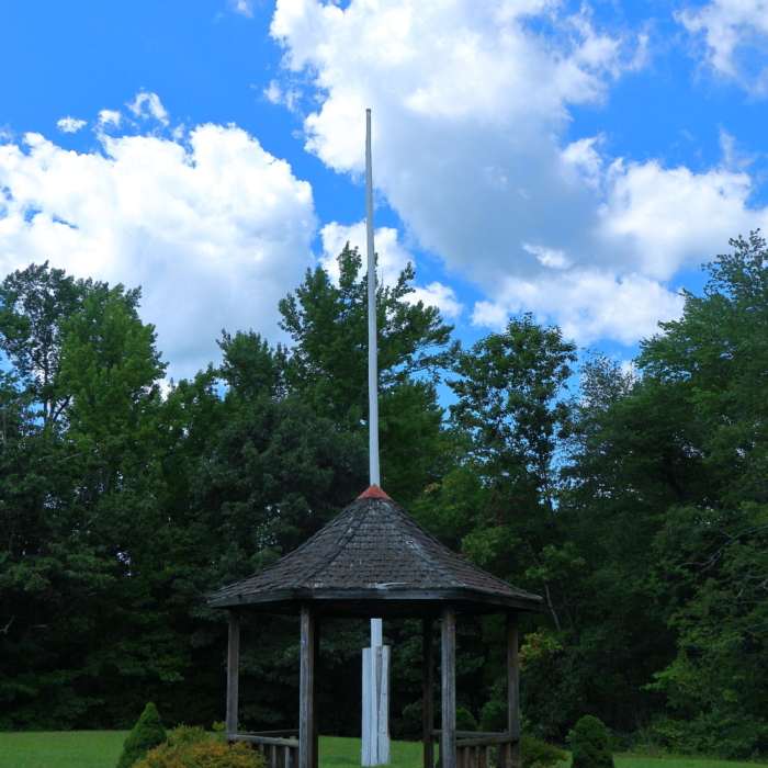 Parvins Mill Gazebo Near Parvin Lake Trail