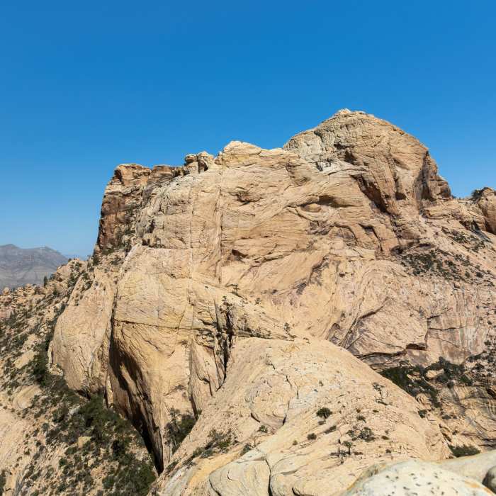 Near Lower Bridge Mountain Route