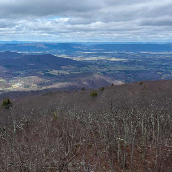 Near Lewis Falls from Big Meadows Campground