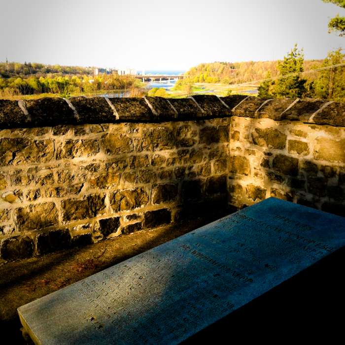 Tiger Dunlop Tomb Near G2G Rail Trail