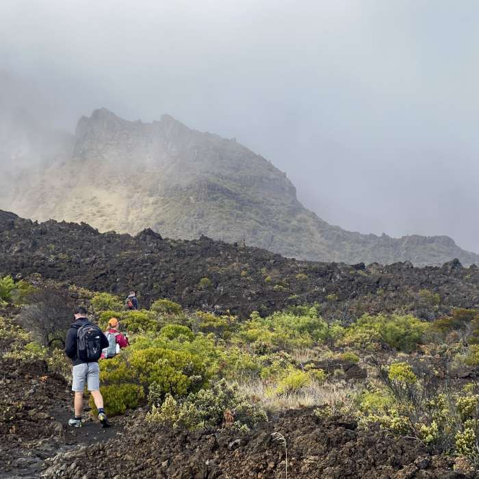 Near Haleakala Crater - Sliding Sands Trail to Halemau'u Trailhead