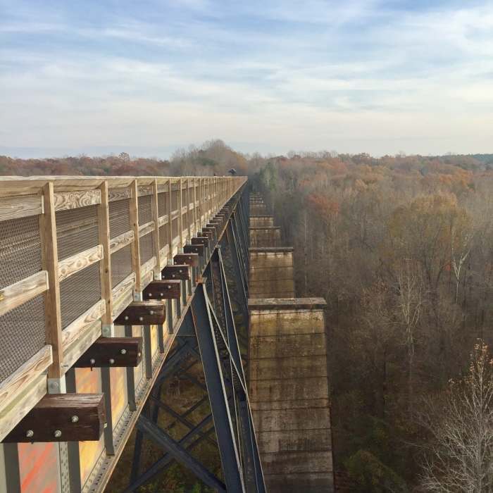 High Bridge perspective. Near High Bridge Trail