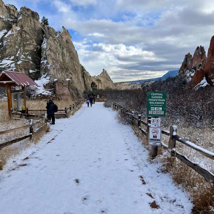 Near Central Garden, Palmer Trail, and Scottsman Trail Loop