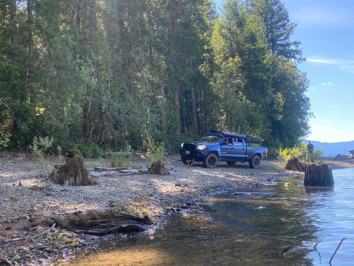 Big Bay Recreation Site trail photo