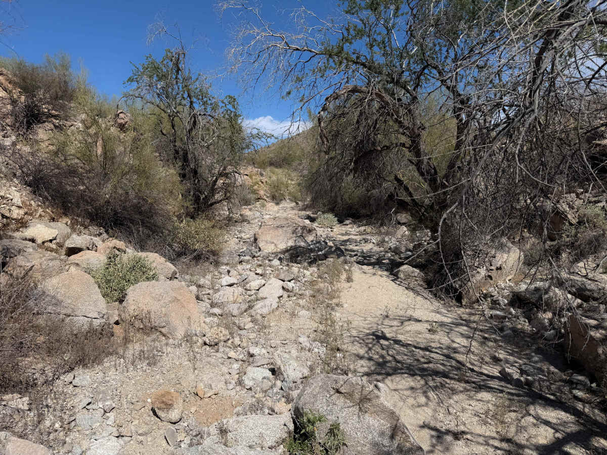 Hidden Valley Wash  trail photo