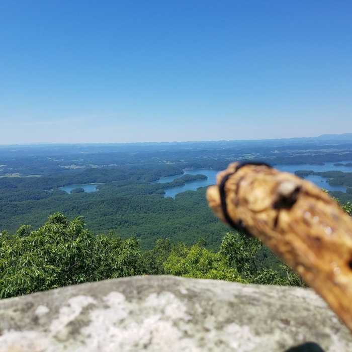 Looking over S. Holston Lake Near Holston Mountain 20 Mile