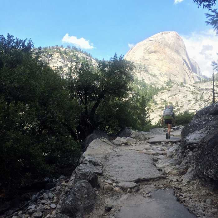 Near Clouds Rest via Happy Isles Loop Near Clouds Rest via Happy Isles Loop