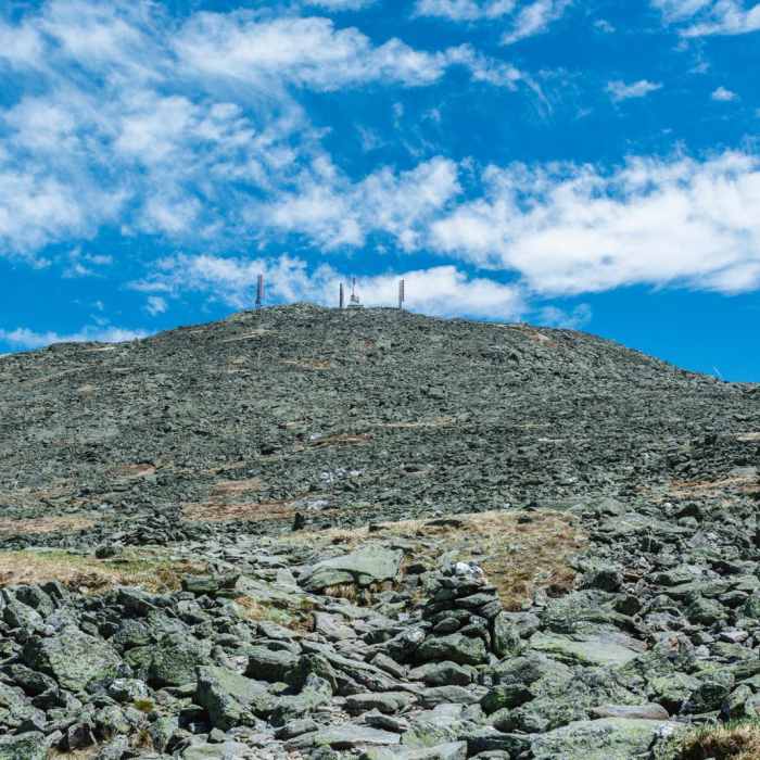 Near Lakes of the Clouds Hut + Mount Washington