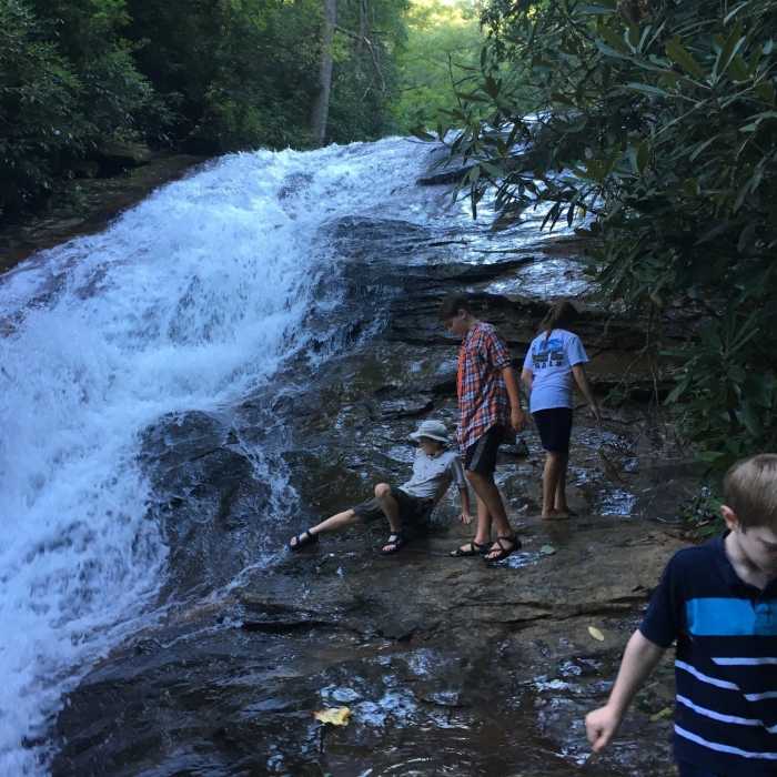 Near Helton Creek Falls Trail