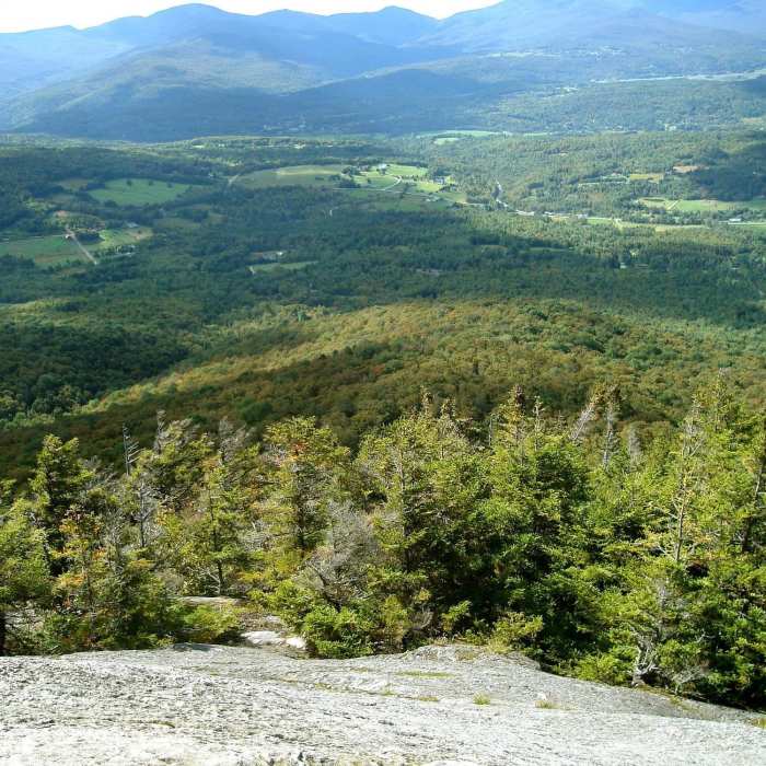 Near Stowe Pinnacle Trail