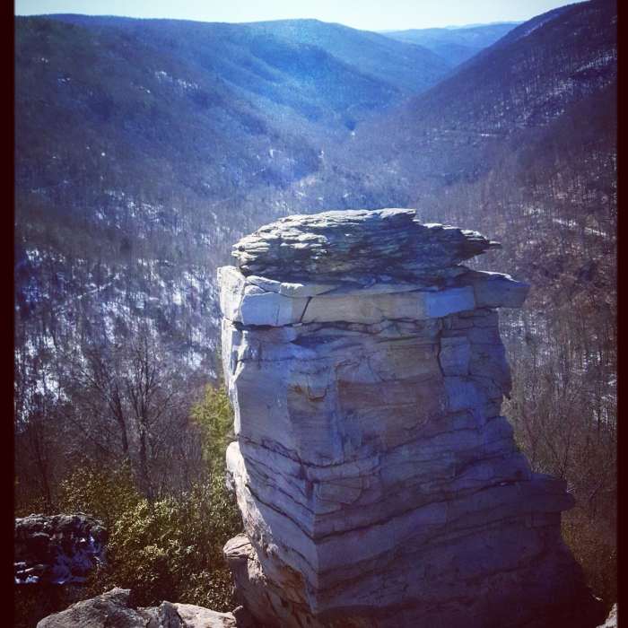 Near Lindy Point Overlook Trail