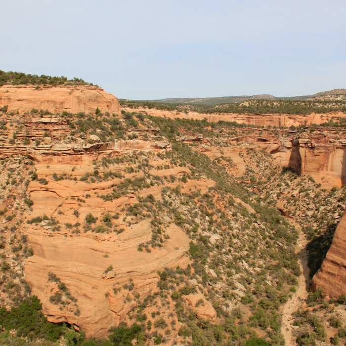 A dry river runs through it Near Ottos Bathtub