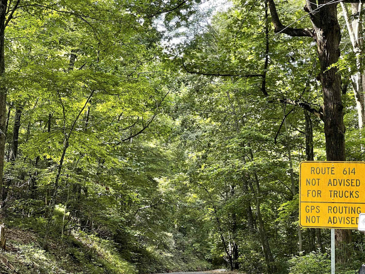 VA 614 trail photo