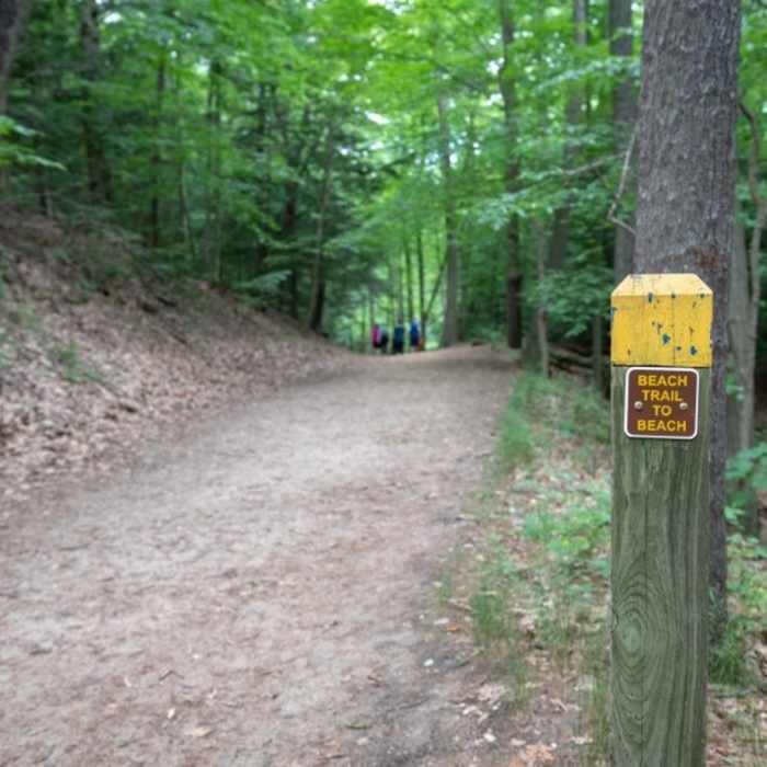 Photo courtesy of MI Dept. of Natural Resources. © 2018 State of Michigan Near Saugatuck Dunes Figure-Eight