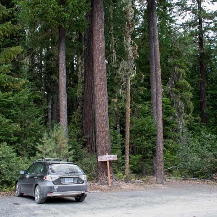 Near Warm Springs Falls