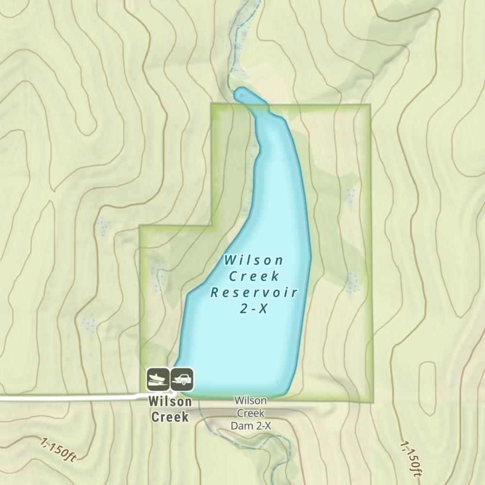 Wilson Creek Reservoir 2-X photo