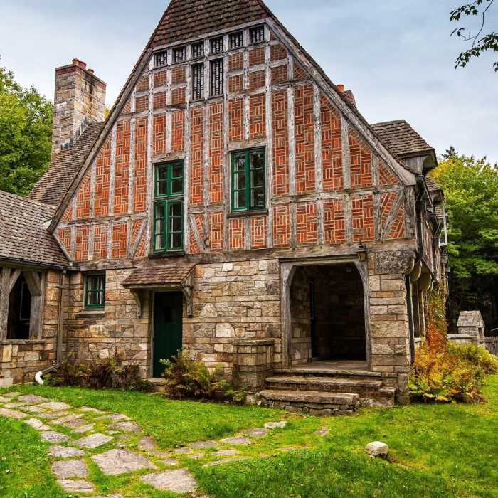 Gate House, Jordan Pond, ME. with permission from E Koh Near Jordan Pond to Eagle Lake Loop