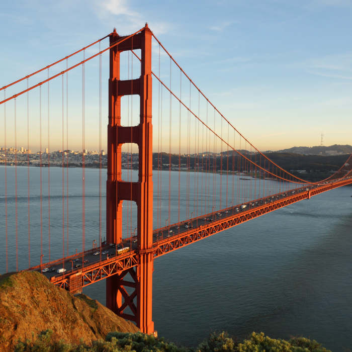 Near Golden Gate Bridge Overlook Out-and-Back