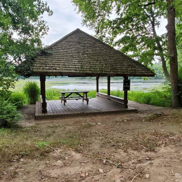 The Boat House on the Lakeside Trail Near Teatown-Kitchawan Trail (TKT)