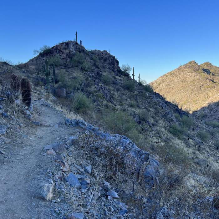 Near Piestewa Peak via Dreamy Draw