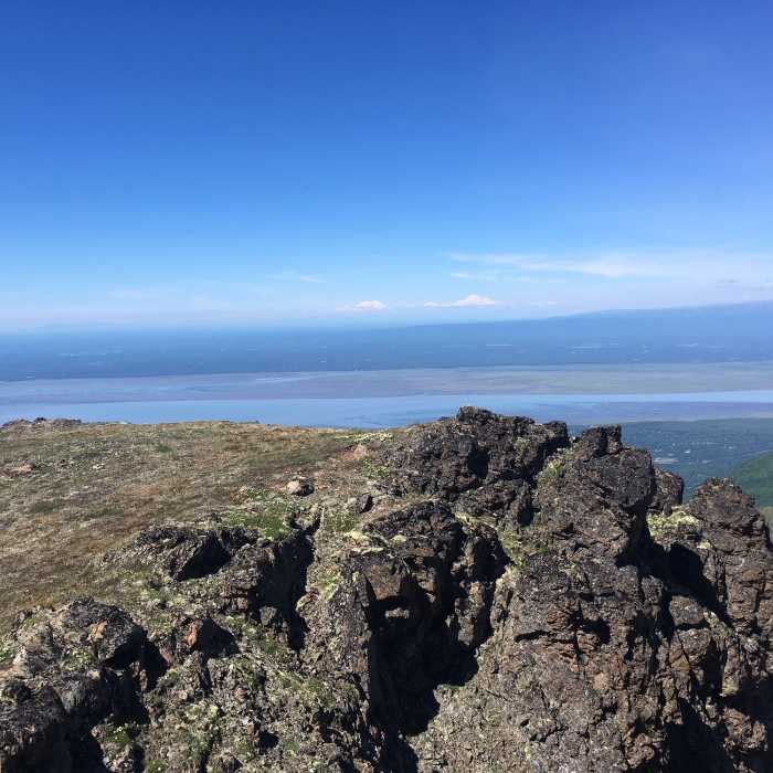 Near Blacktail Rocks to Roundtop Mountain Route